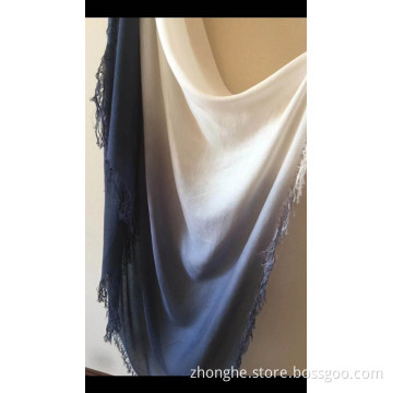 High Quality Best-selling Ladies Blended Space Dying Shawl